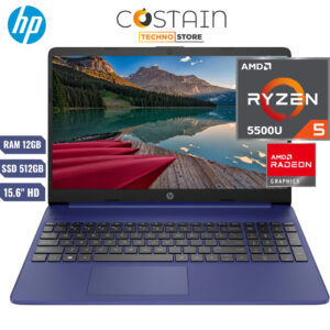 Laptop Hp 15-ef2517la - AMD Ryzen 5 (5500u) -  RAM 12gb - SSD 512gb