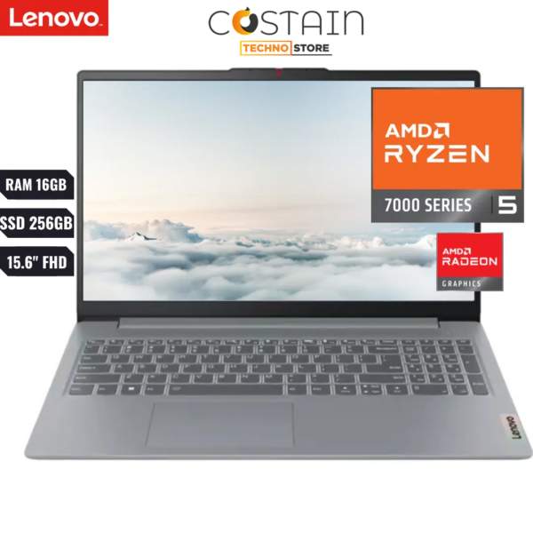 Laptop Lenovo Ideapad Slim 3 - Amd Ryzen 5 7520u